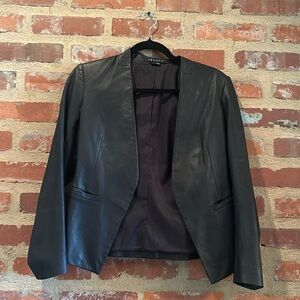 Theory Jacket Faux Leather look